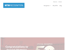 Tablet Screenshot of mtmrecognition.com