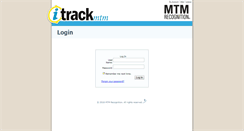 Desktop Screenshot of itrack.mtmrecognition.com